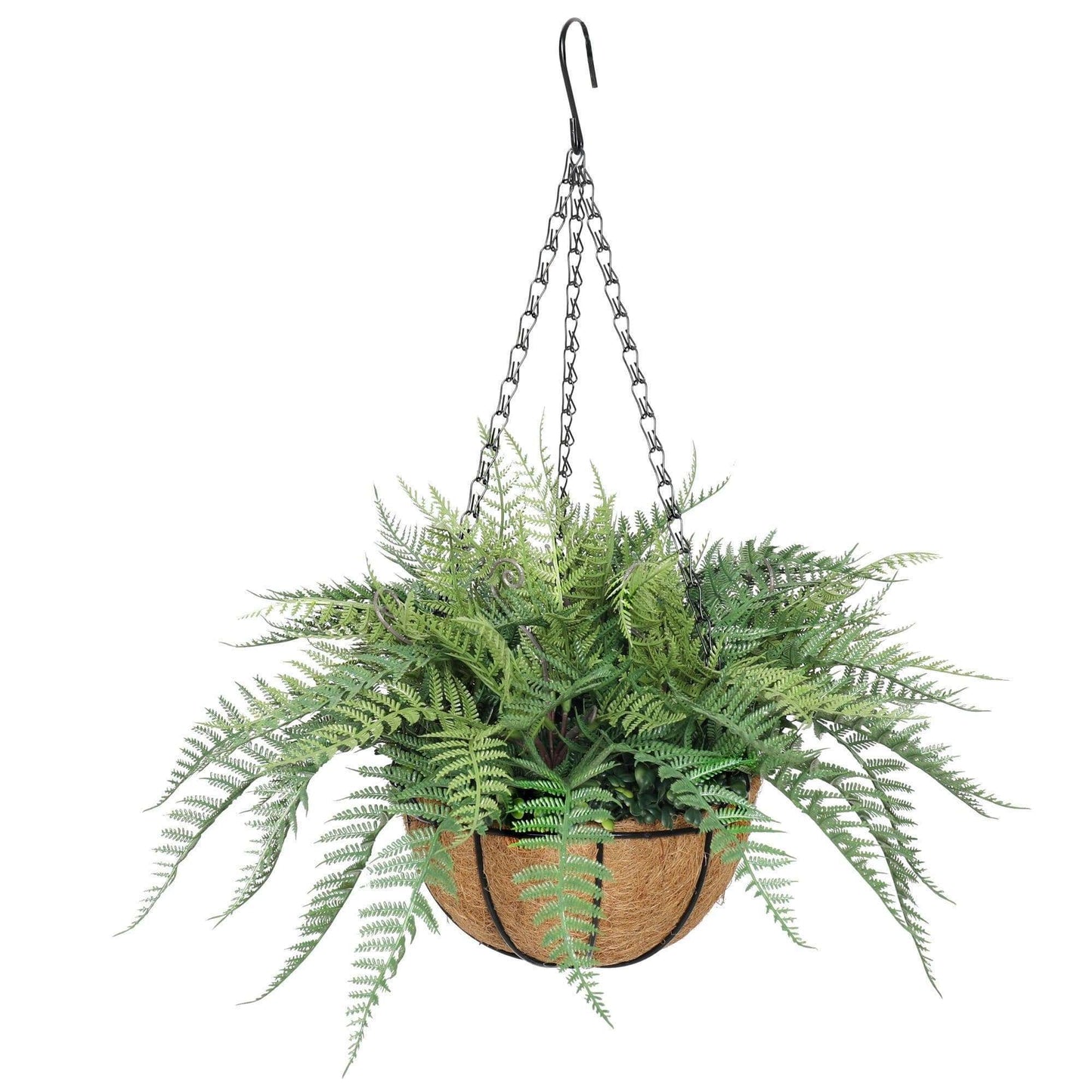 Artificial Hanging Fern 55cm- UV resistant