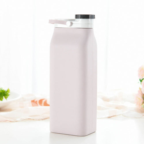 600ML Collapsable Silicone Water Bottle