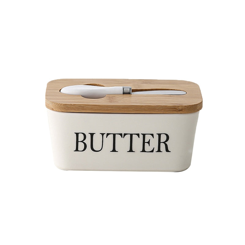 Butter Haven Ceramic Butter Dish