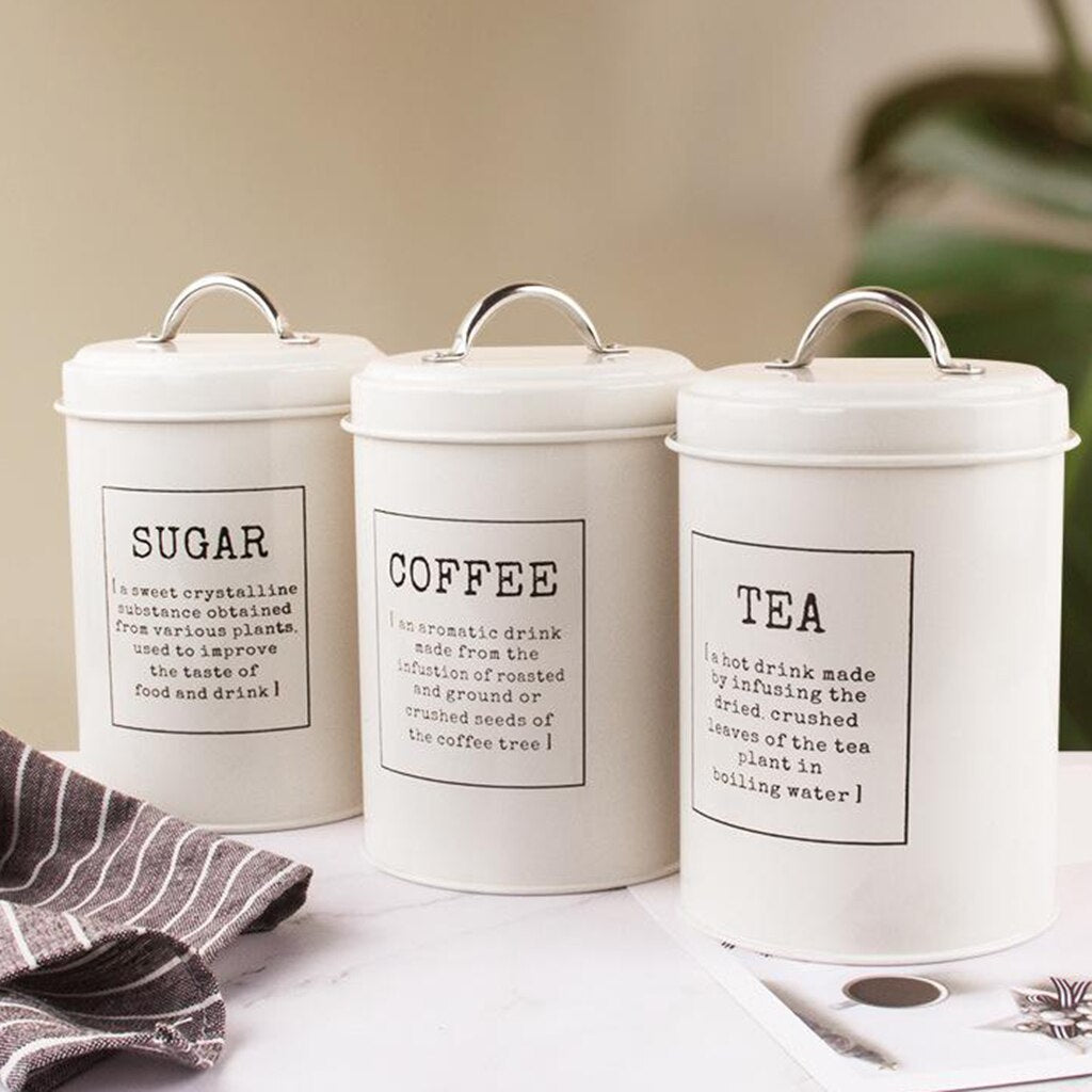 Rustic Brew Trio Canister Set