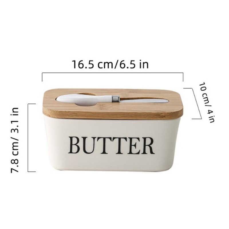 Butter Haven Ceramic Butter Dish