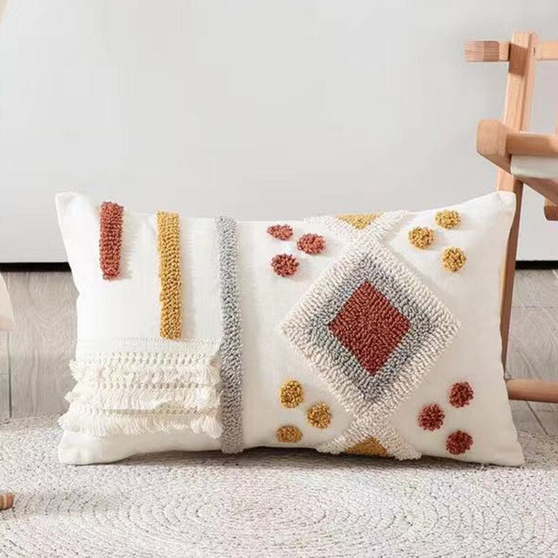 Eclectic Rhombus Whimsy Cushion Cover