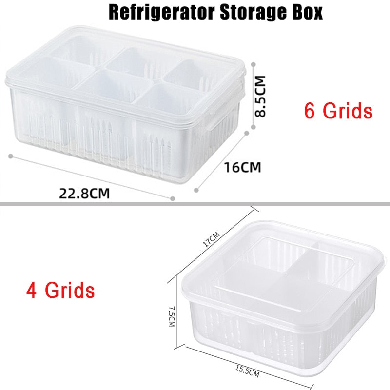 FreshVue FridgeGrid Storage Box