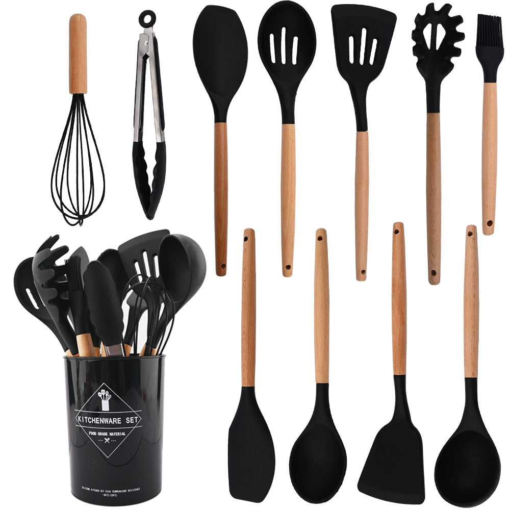 ThermoGlide Non Stick Culinary Utensil Kit