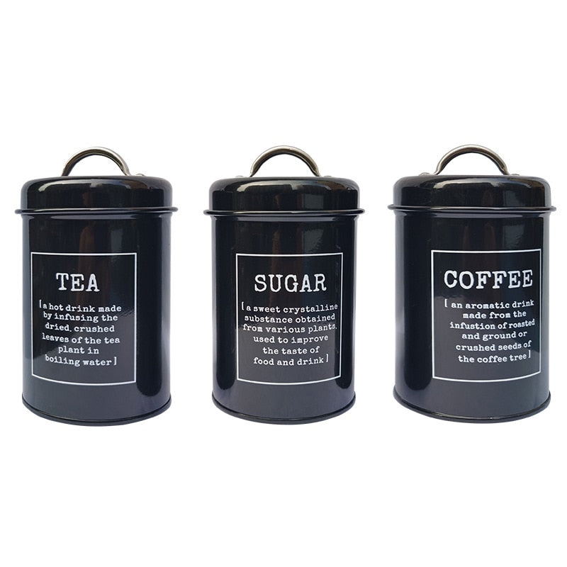 Rustic Brew Trio Canister Set