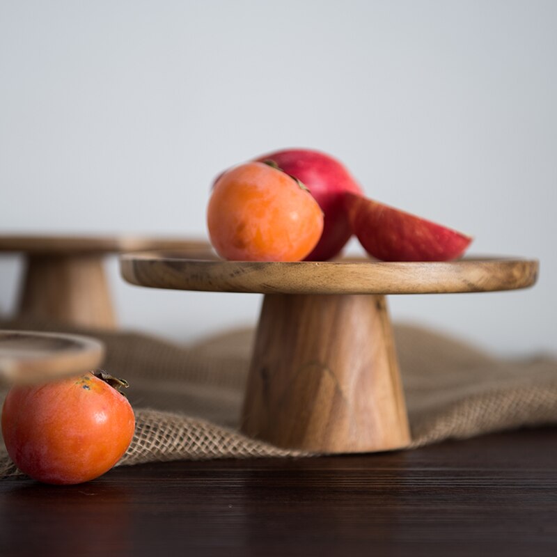 Rustic Elegance Timber Cake Stand