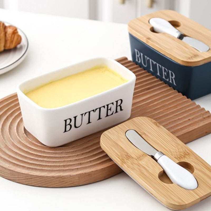 Butter Haven Ceramic Butter Dish