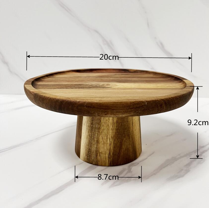 Rustic Elegance Timber Cake Stand