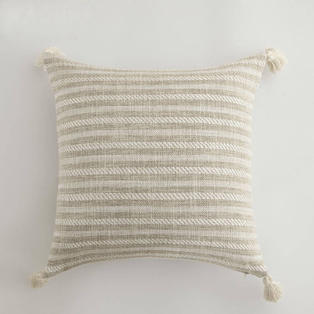 Plaid Linen Delights Cushion Covers