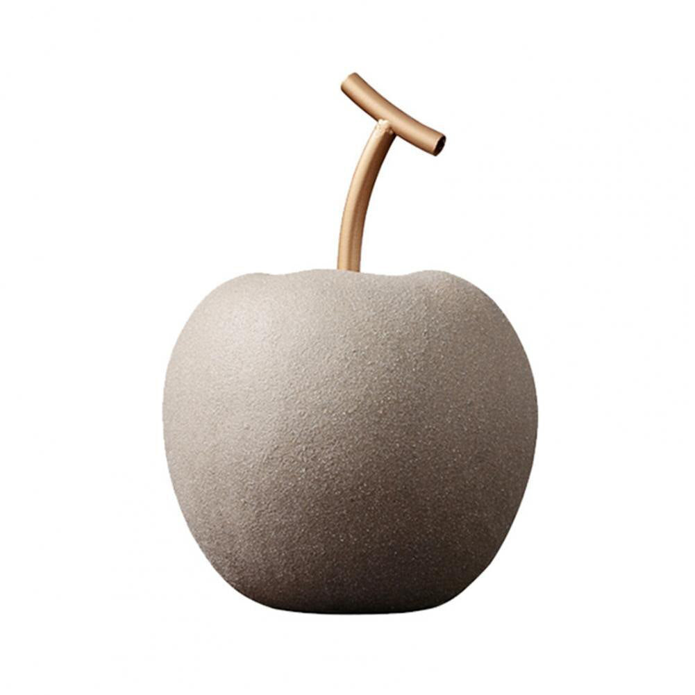 Fruitful Ceramic Apple & Pear Ornaments