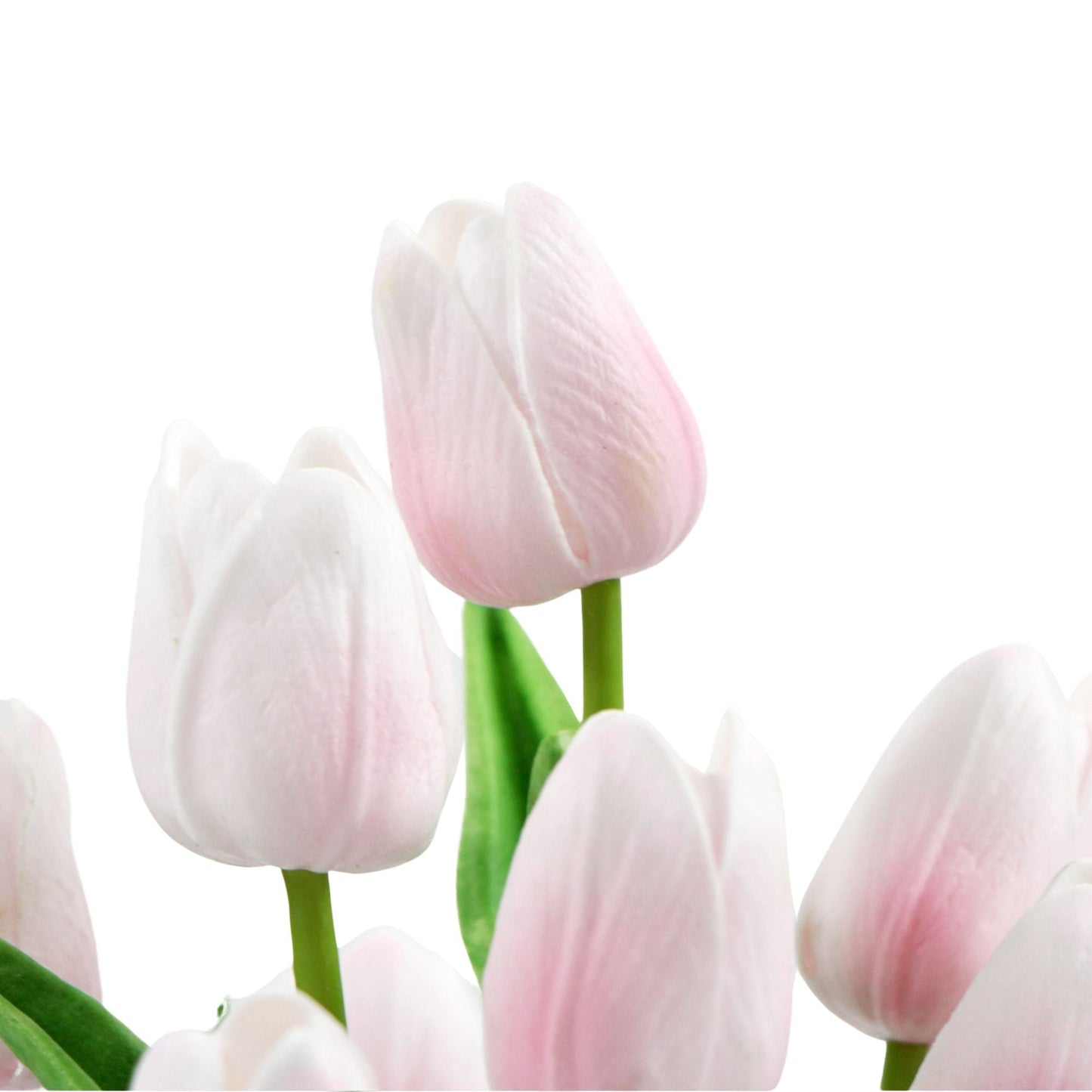 Artificial Flowering Pink Tulip Plant Arrangement