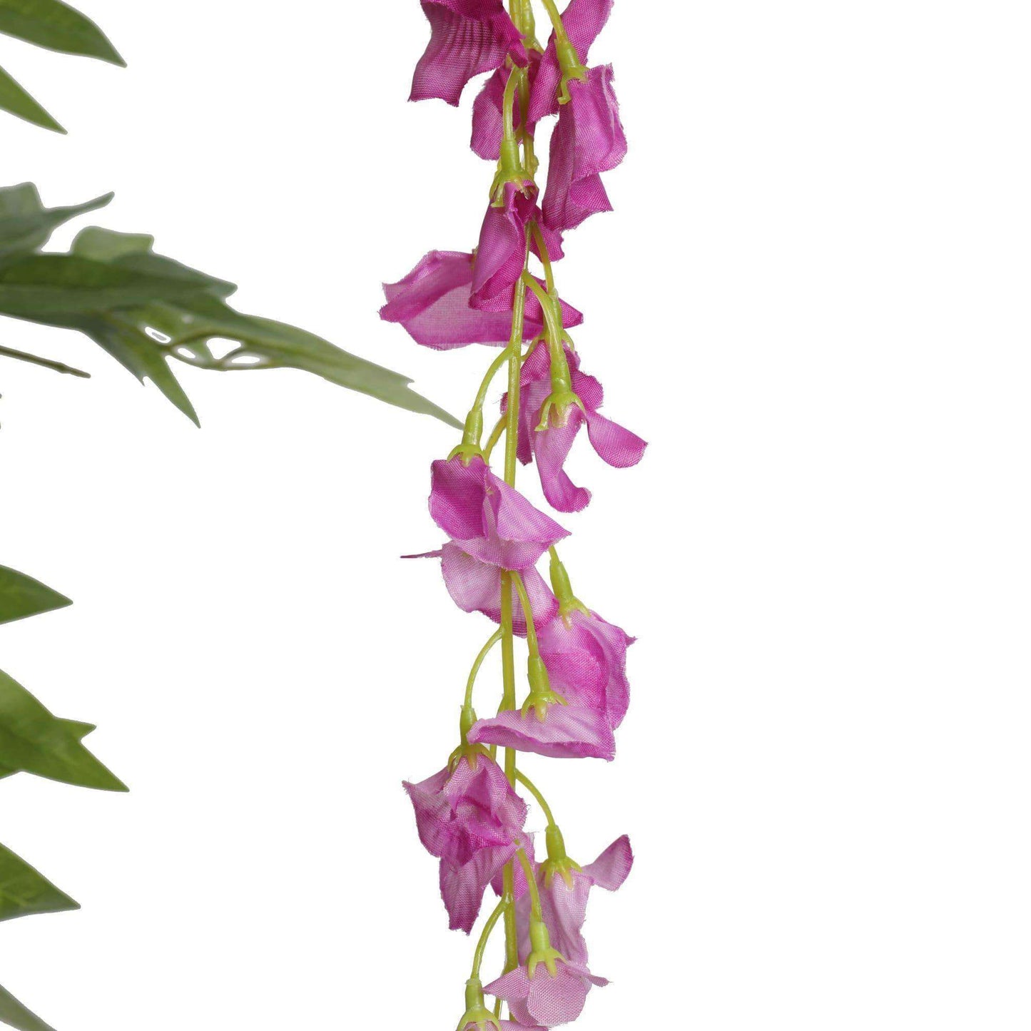 Artificial Pink Flowering Wisteria 180cm