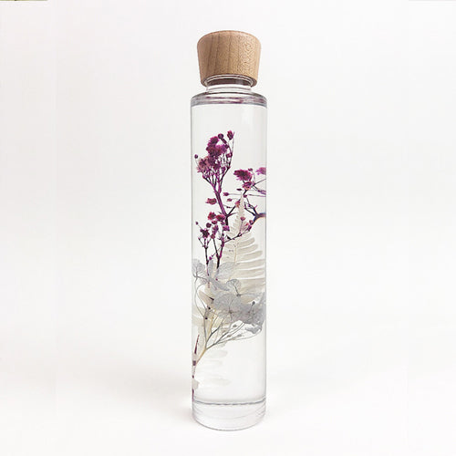 Lavender Lace Preserved Flower Bottle